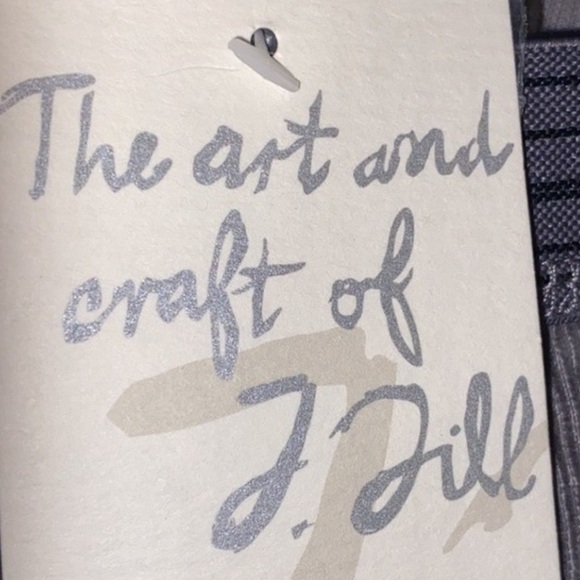 J.Jill Pants Corduroy Gray pull-on Relaxed The art and craft of J.Jill size 8 - Picture 12 of 17